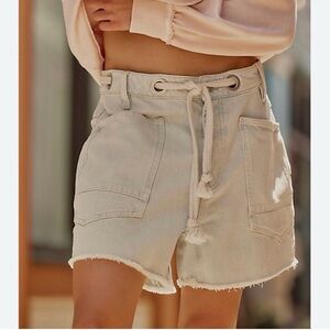 We the Free Moxie Barrel Rope-Tie Women's Shorts Free People